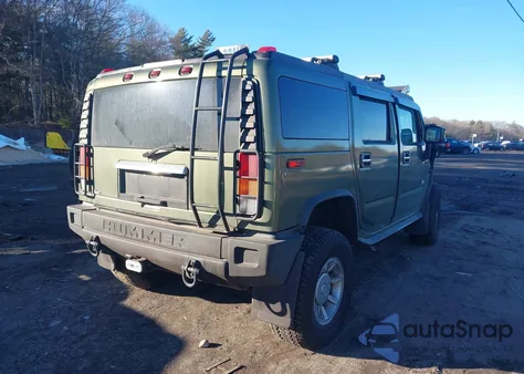 2003 Hummer H2 from USA, damaged, VIN 5GRGN23U83H138609